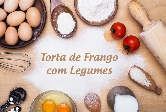 Torta de Frango com Legumes - Foto: onlyyouqj / Freepik