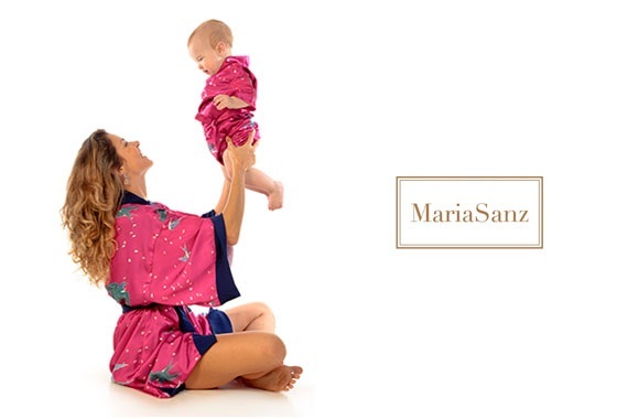 kimonos maria sanz - coleção Momy and Baby - Foto: Divulgação