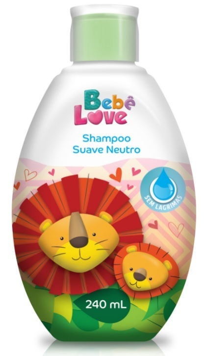 Bebê Love Shampoo Suave Neutro 